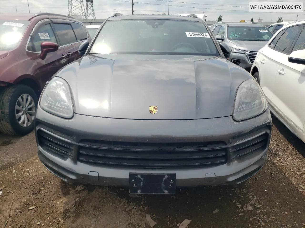 2021 Porsche Cayenne VIN: WP1AA2AY2MDA06476 Lot: 54966824