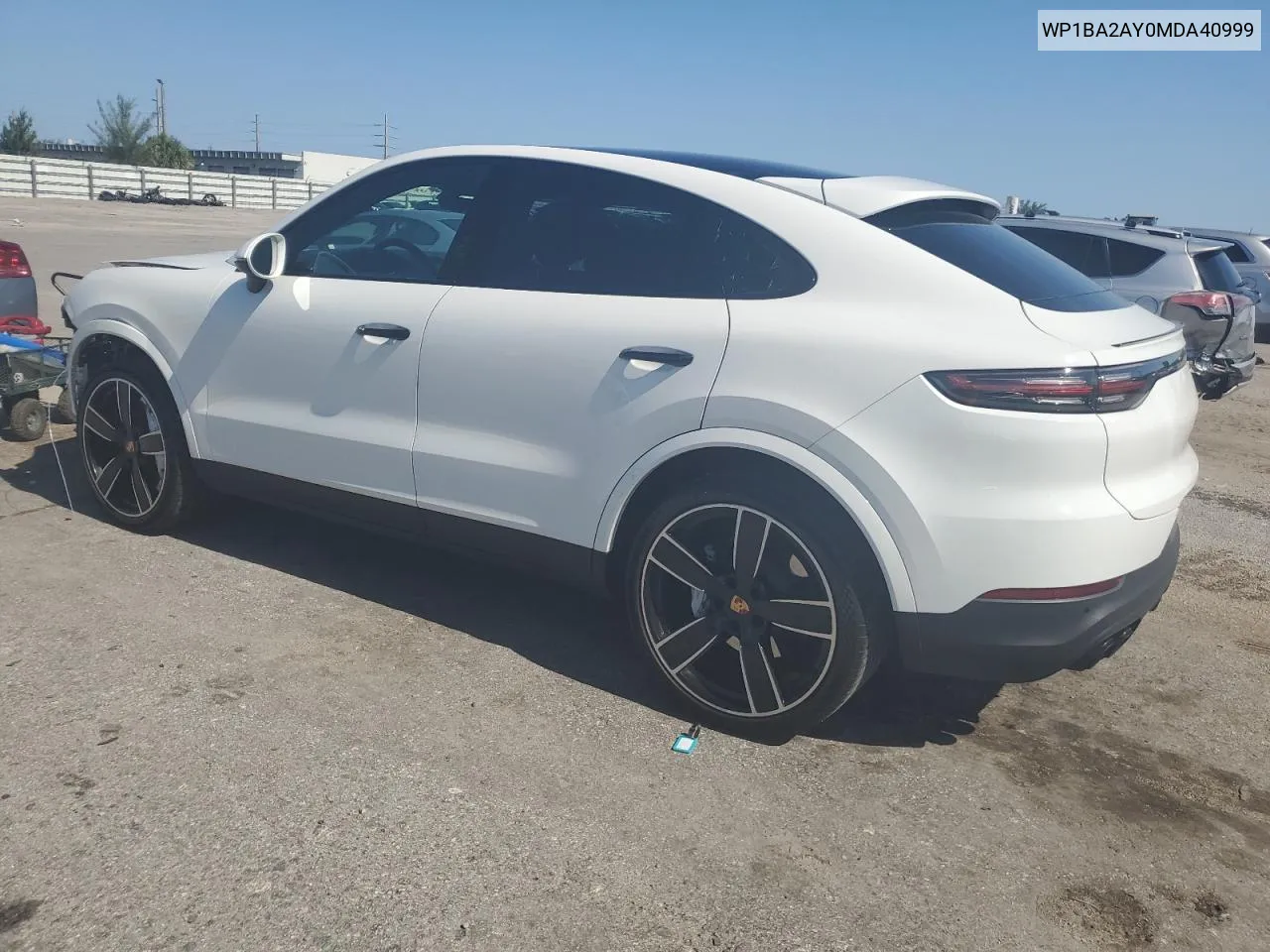 2021 Porsche Cayenne Coupe VIN: WP1BA2AY0MDA40999 Lot: 56614754