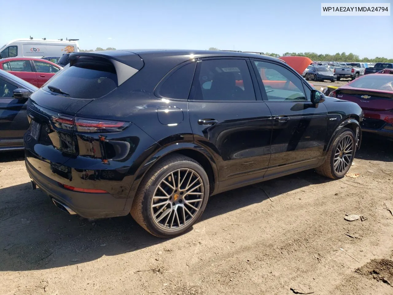 2021 Porsche Cayenne E-Hybrid VIN: WP1AE2AY1MDA24794 Lot: 57626974