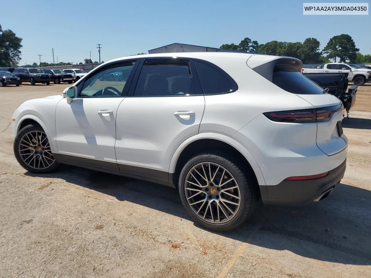 WP1AA2AY3MDA04350 2021 Porsche Cayenne