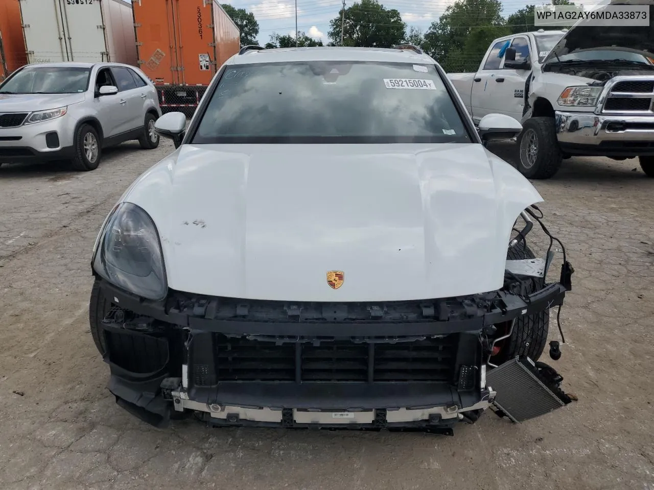 2021 Porsche Cayenne Gts VIN: WP1AG2AY6MDA33873 Lot: 59215004