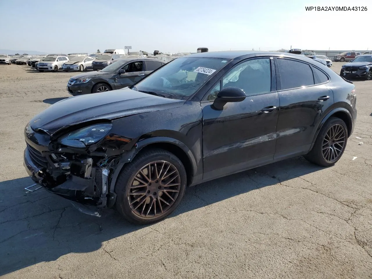 WP1BA2AY0MDA43126 2021 Porsche Cayenne Coupe