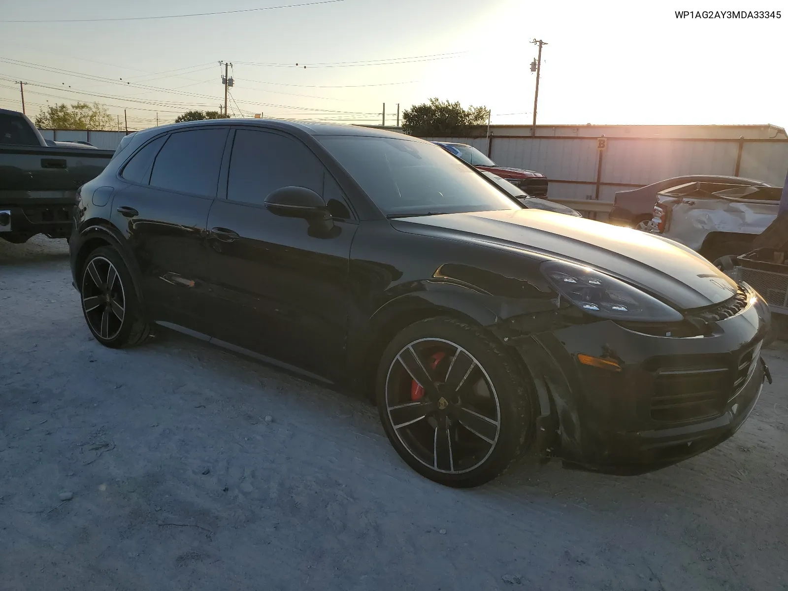 WP1AG2AY3MDA33345 2021 Porsche Cayenne Gts