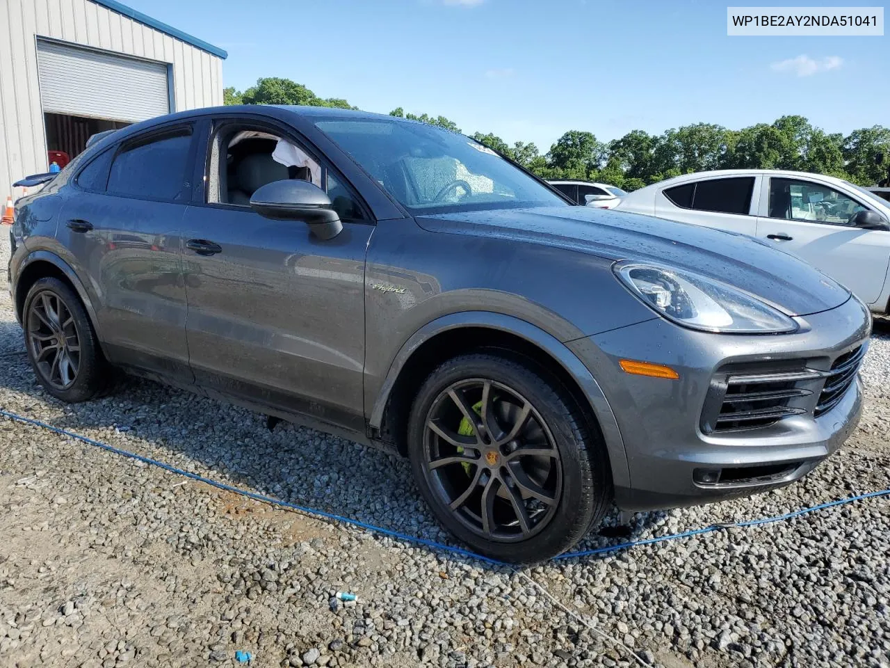 WP1BE2AY2NDA51041 2022 Porsche Cayenne E Hybrid Coupe