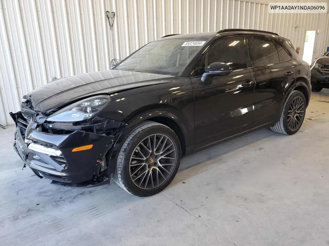 2022 Porsche Cayenne VIN: WP1AA2AY1NDA06096 Lot: 55024654