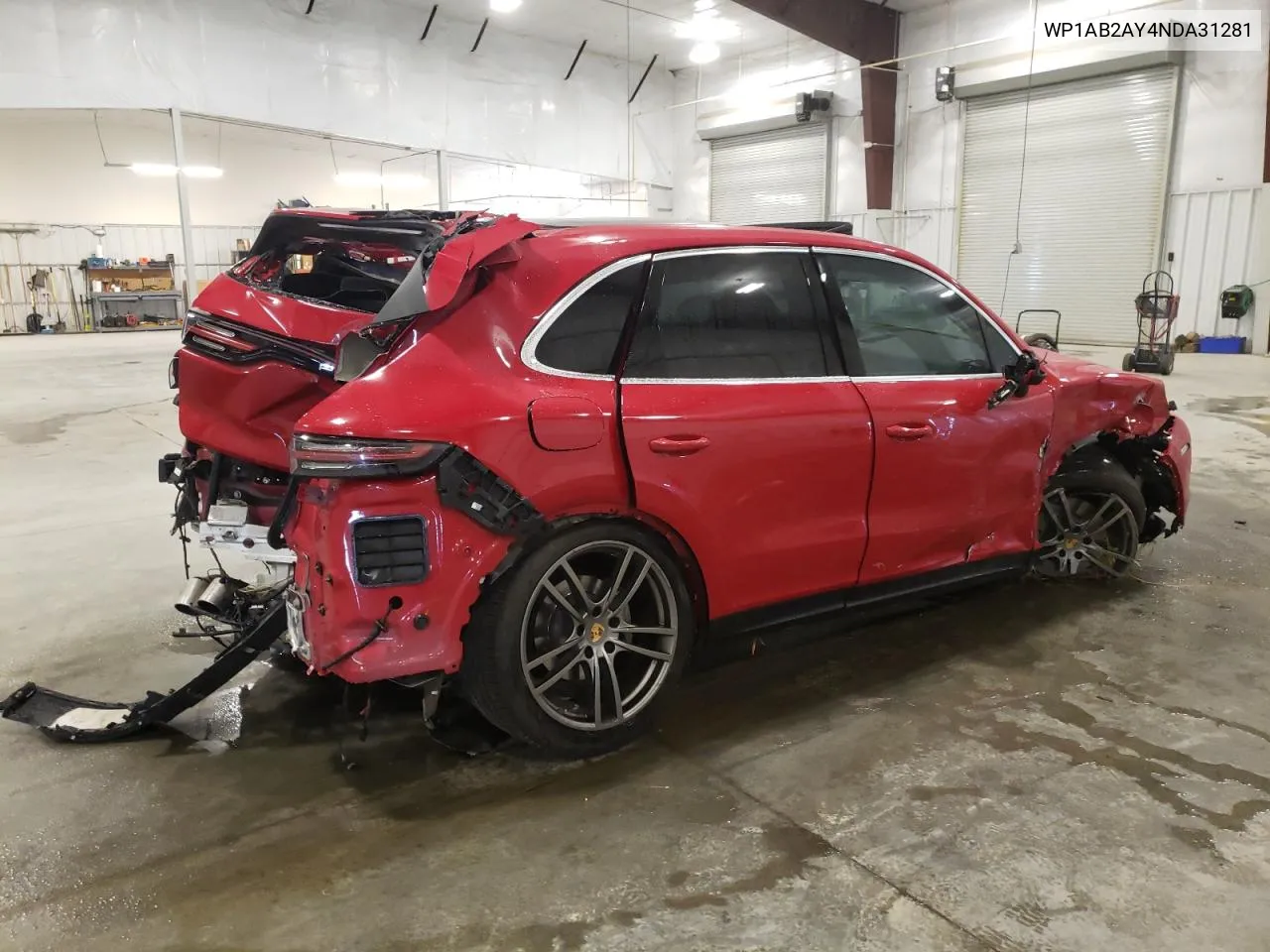 2022 Porsche Cayenne S VIN: WP1AB2AY4NDA31281 Lot: 71751044