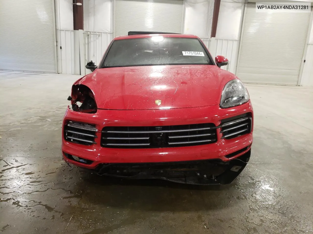 WP1AB2AY4NDA31281 2022 Porsche Cayenne S