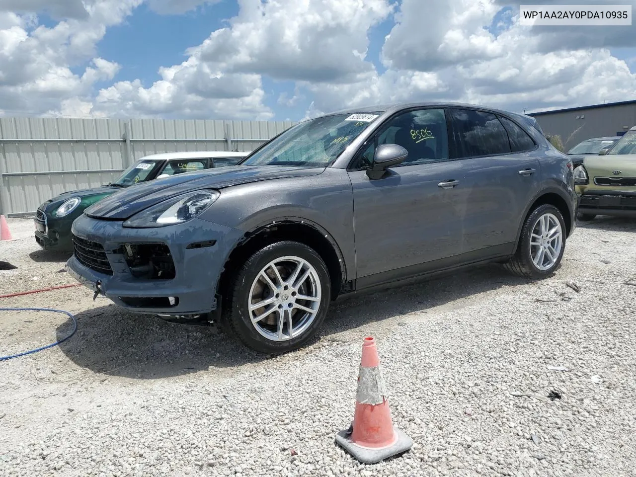 WP1AA2AY0PDA10935 2023 Porsche Cayenne Base