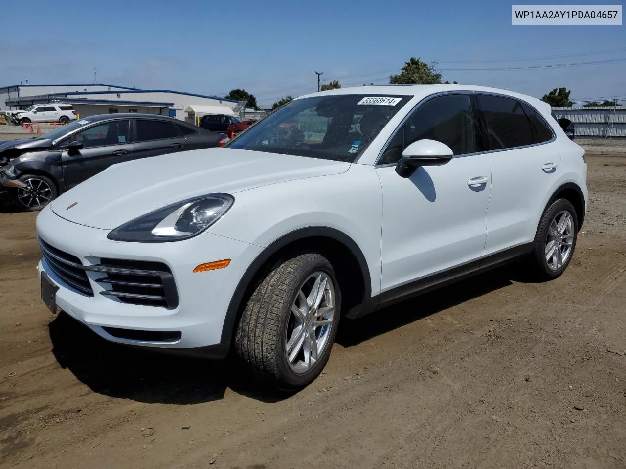 2023 Porsche Cayenne Base VIN: WP1AA2AY1PDA04657 Lot: 55568614