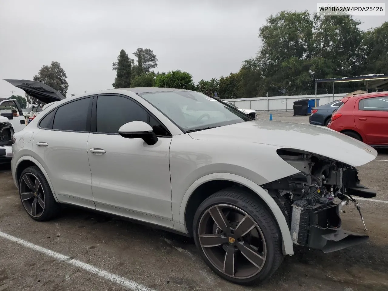 2023 Porsche Cayenne Coupe VIN: WP1BA2AY4PDA25426 Lot: 58403924