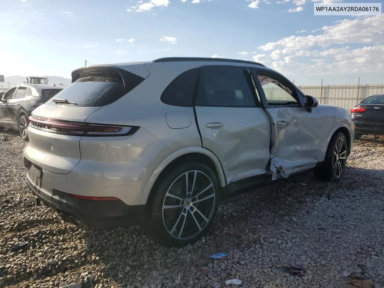 2024 Porsche Cayenne VIN: WP1AA2AY2RDA06176 Lot: 57983184