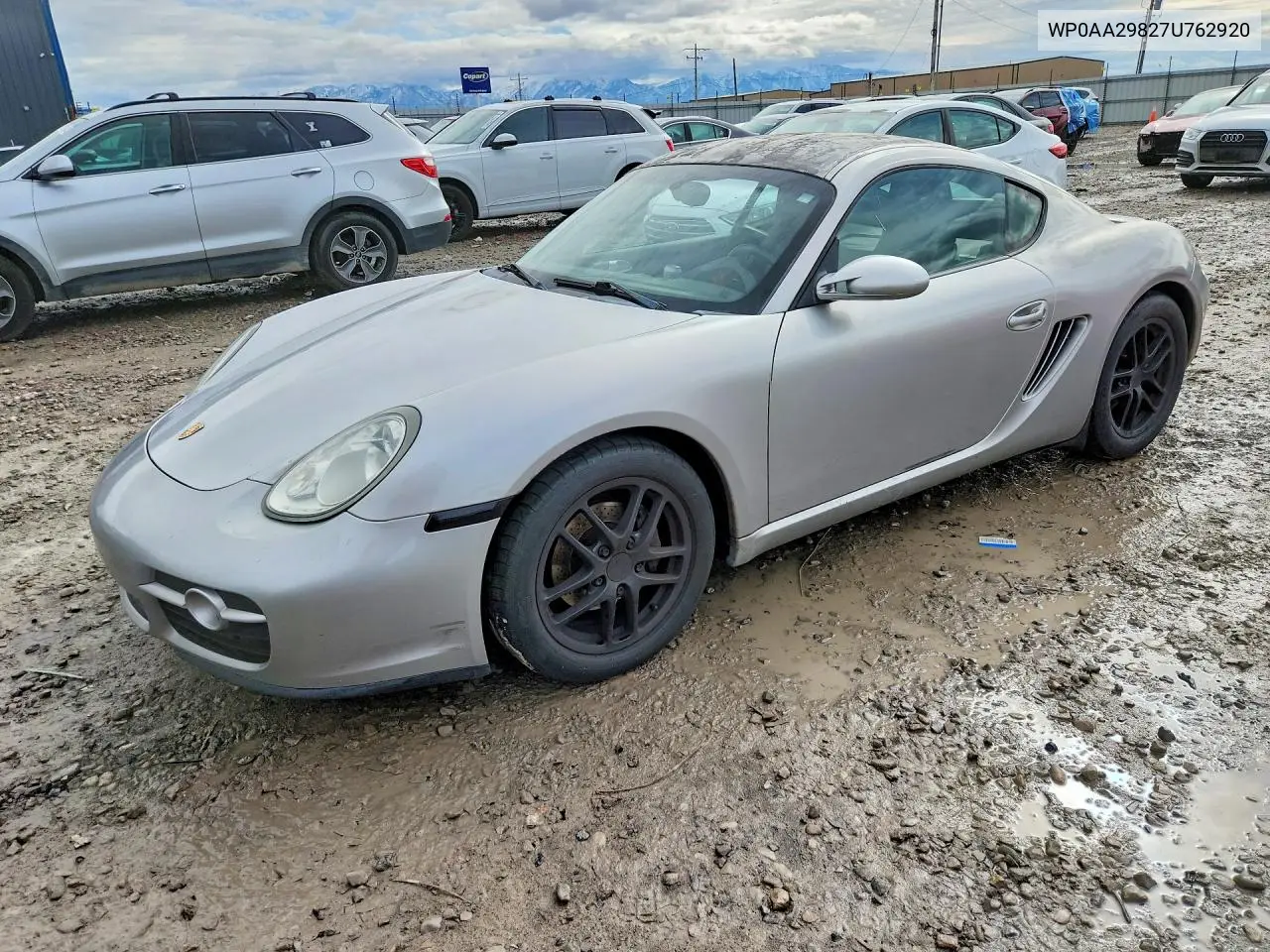 2007 Porsche Cayman VIN: WP0AA29827U762920 Lot: 79061425