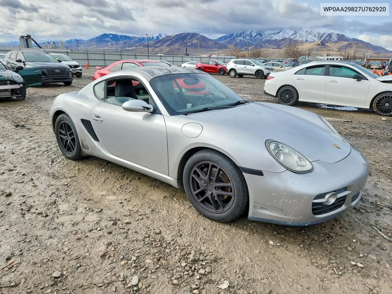2007 Porsche Cayman VIN: WP0AA29827U762920 Lot: 79061425