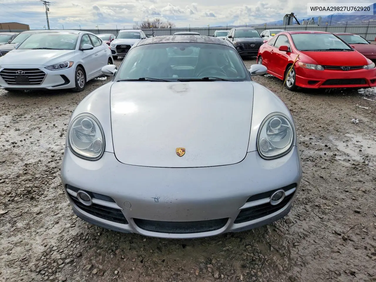 2007 Porsche Cayman VIN: WP0AA29827U762920 Lot: 79061425