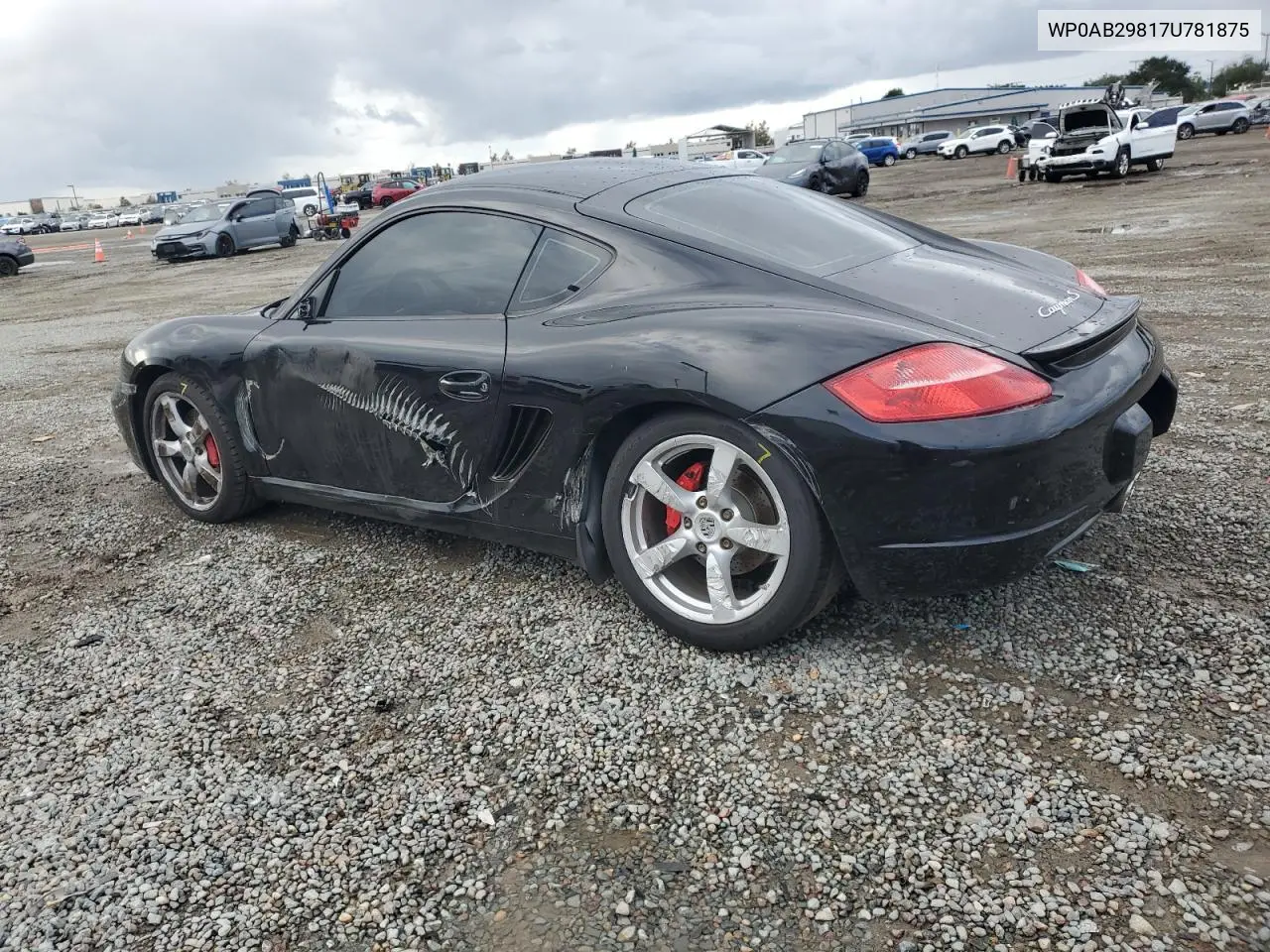 WP0AB29817U781875 2007 Porsche Cayman S