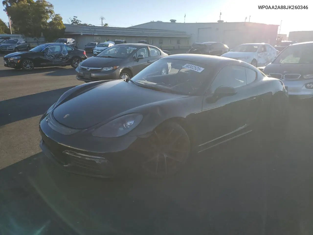 WP0AA2A88JK260346 2018 Porsche Cayman