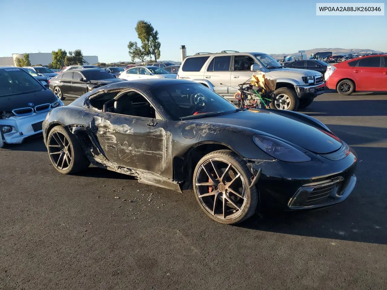 WP0AA2A88JK260346 2018 Porsche Cayman