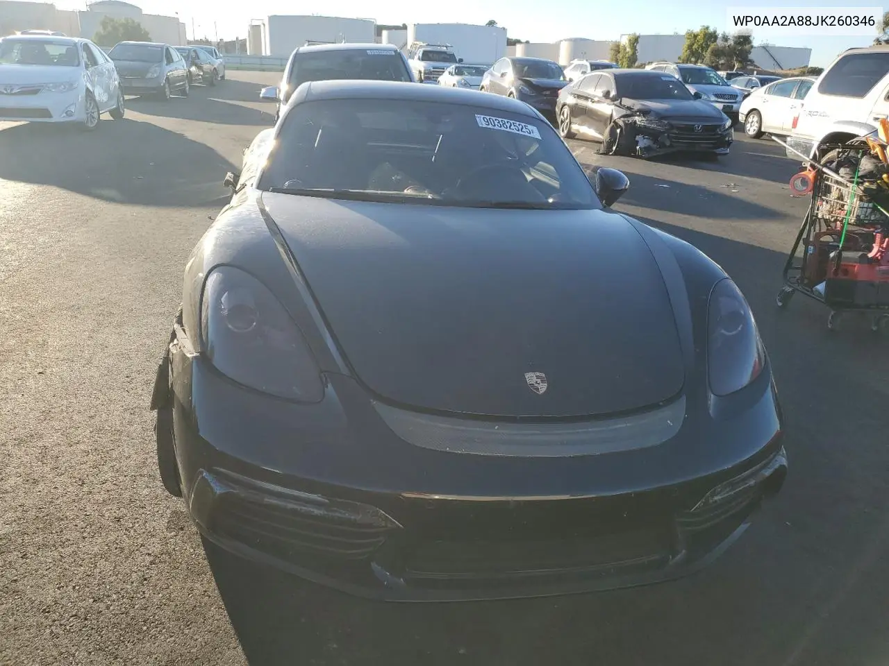 WP0AA2A88JK260346 2018 Porsche Cayman