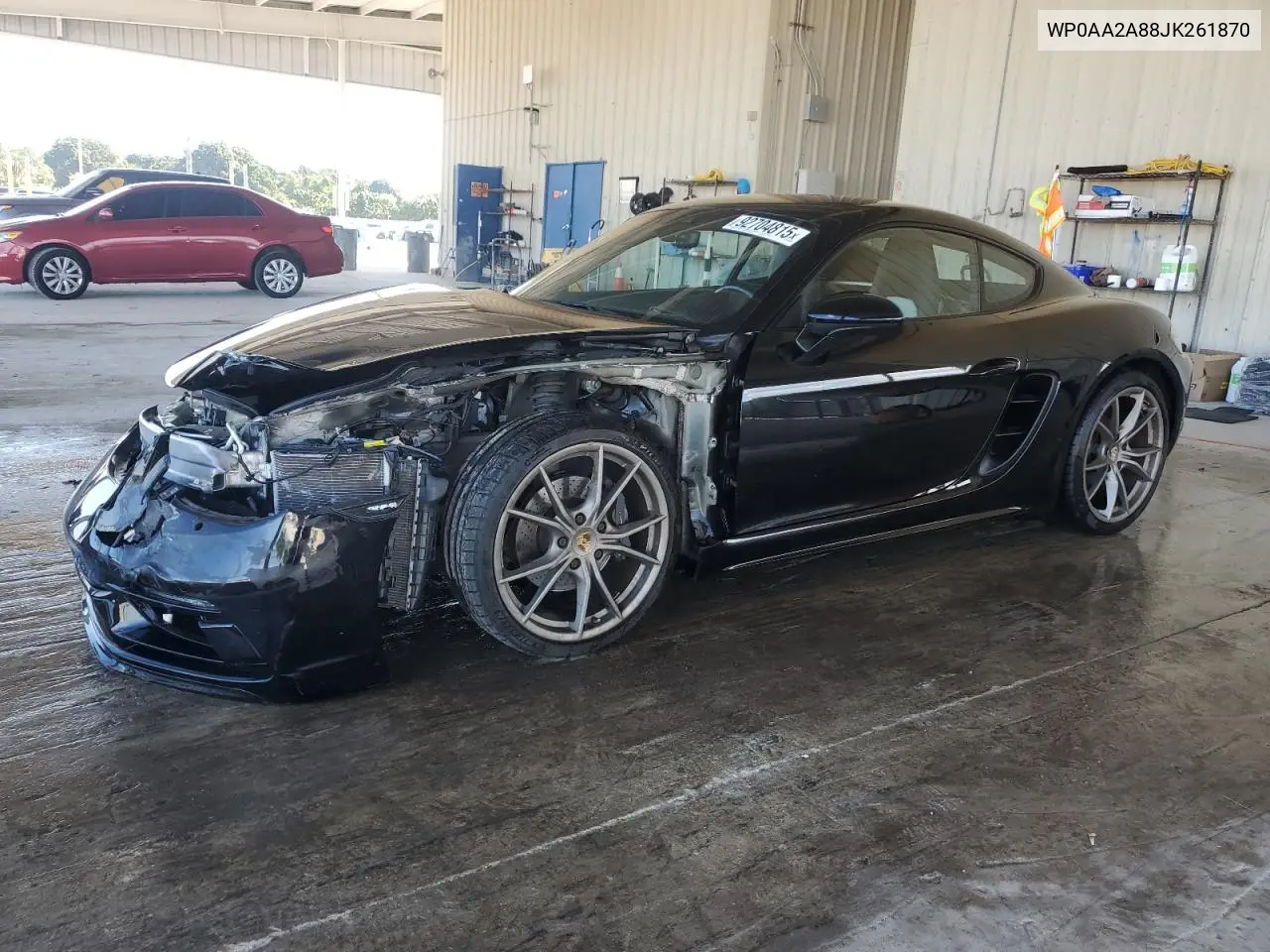 WP0AA2A88JK261870 2018 Porsche Cayman