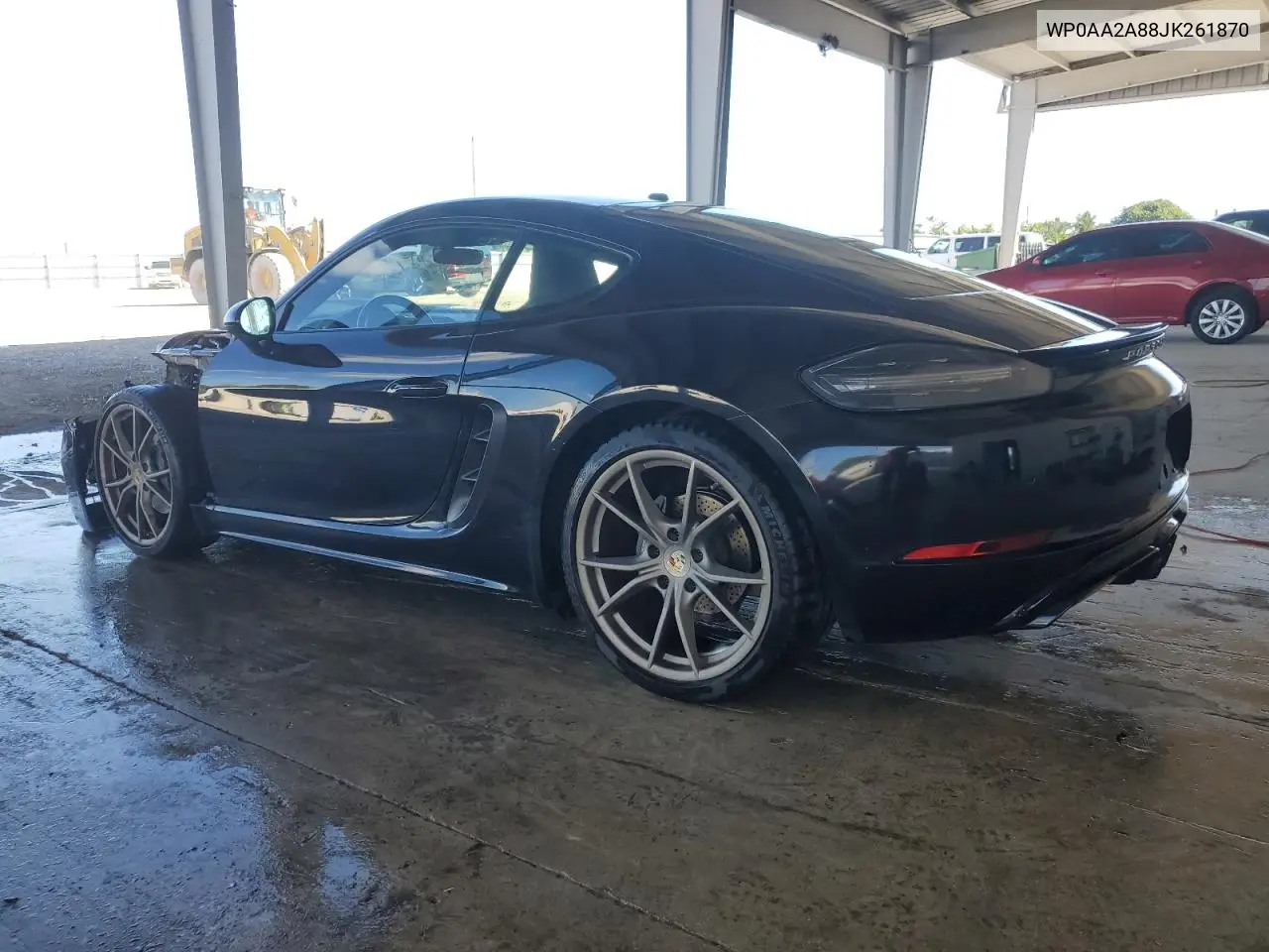 WP0AA2A88JK261870 2018 Porsche Cayman