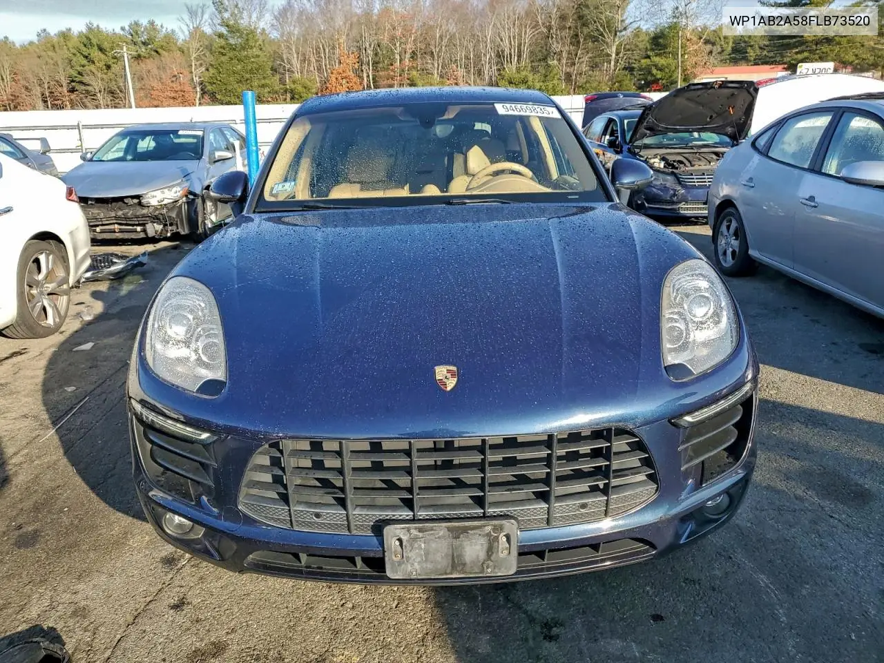 WP1AB2A58FLB73520 2015 Porsche Macan S