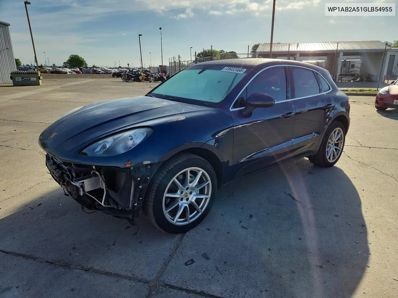 WP1AB2A51GLB54955 2016 Porsche Macan S