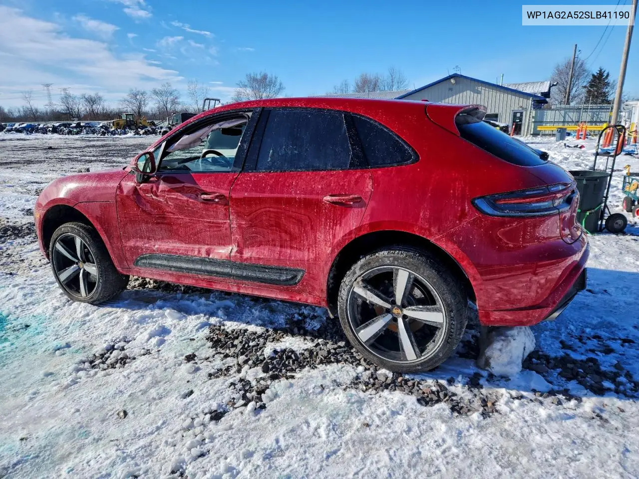 WP1AG2A52SLB41190 2025 Porsche Macan S
