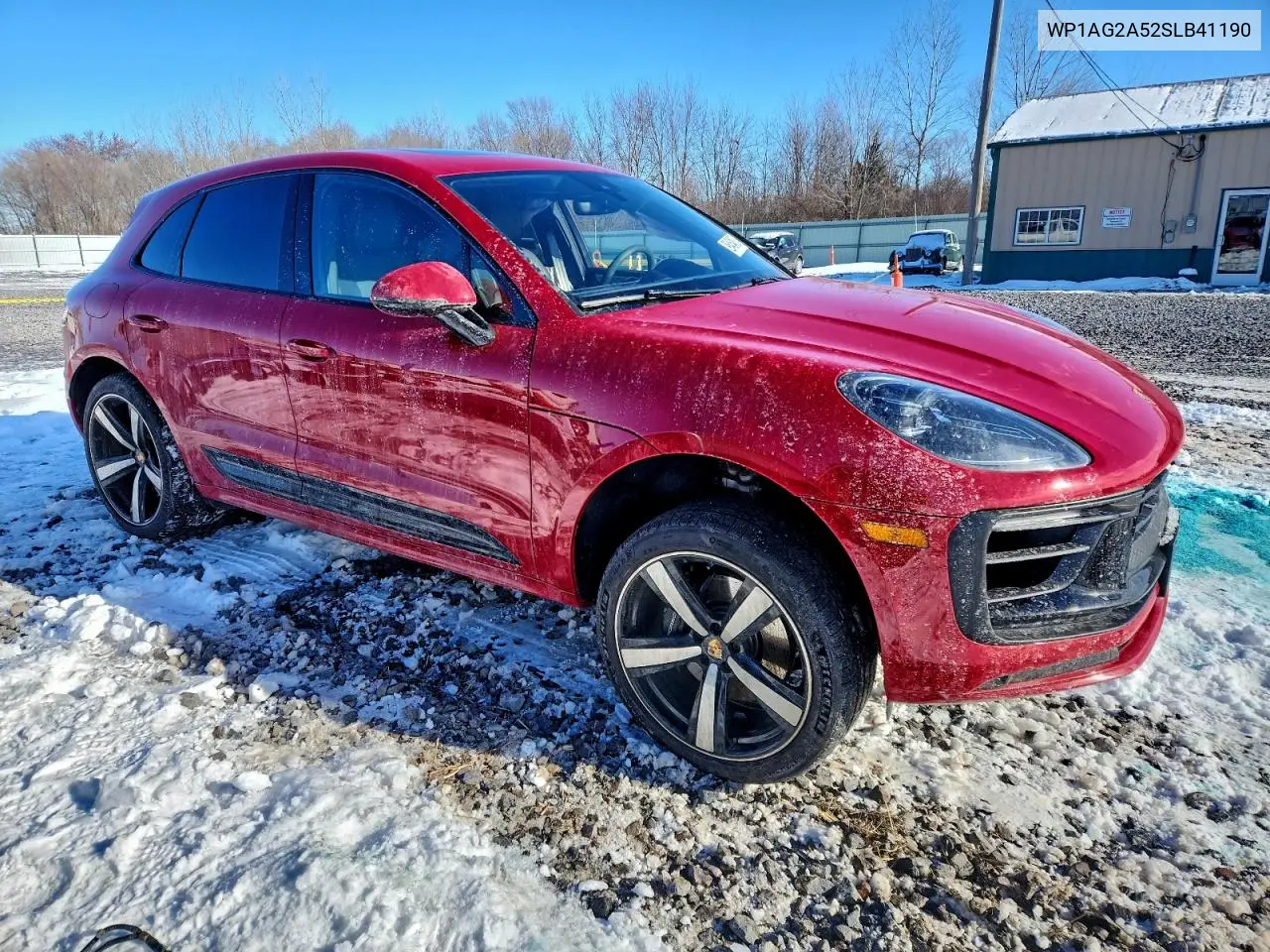 WP1AG2A52SLB41190 2025 Porsche Macan S