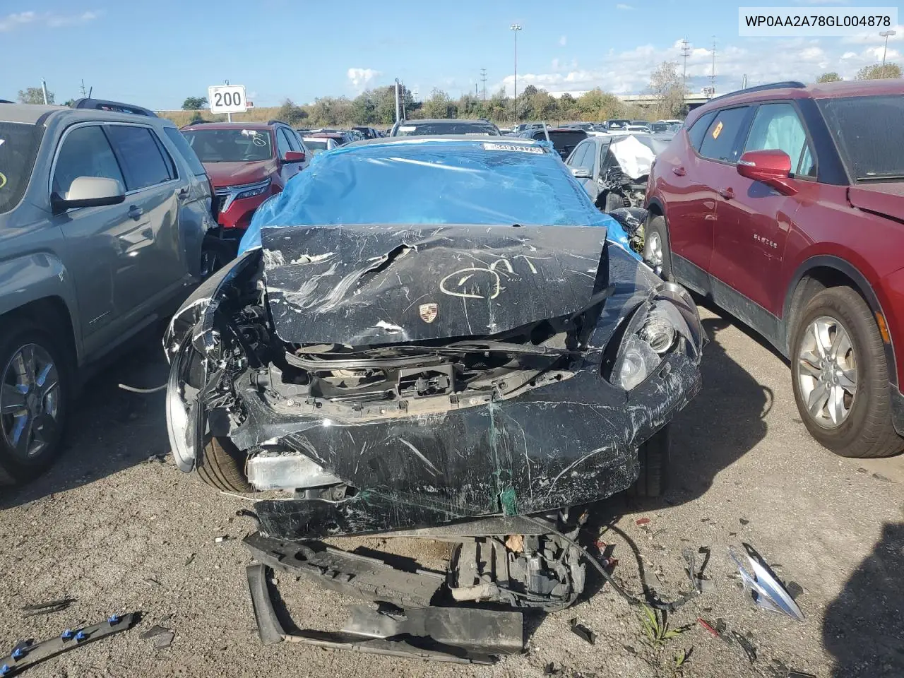 WP0AA2A78GL004878 2016 Porsche Panamera 2