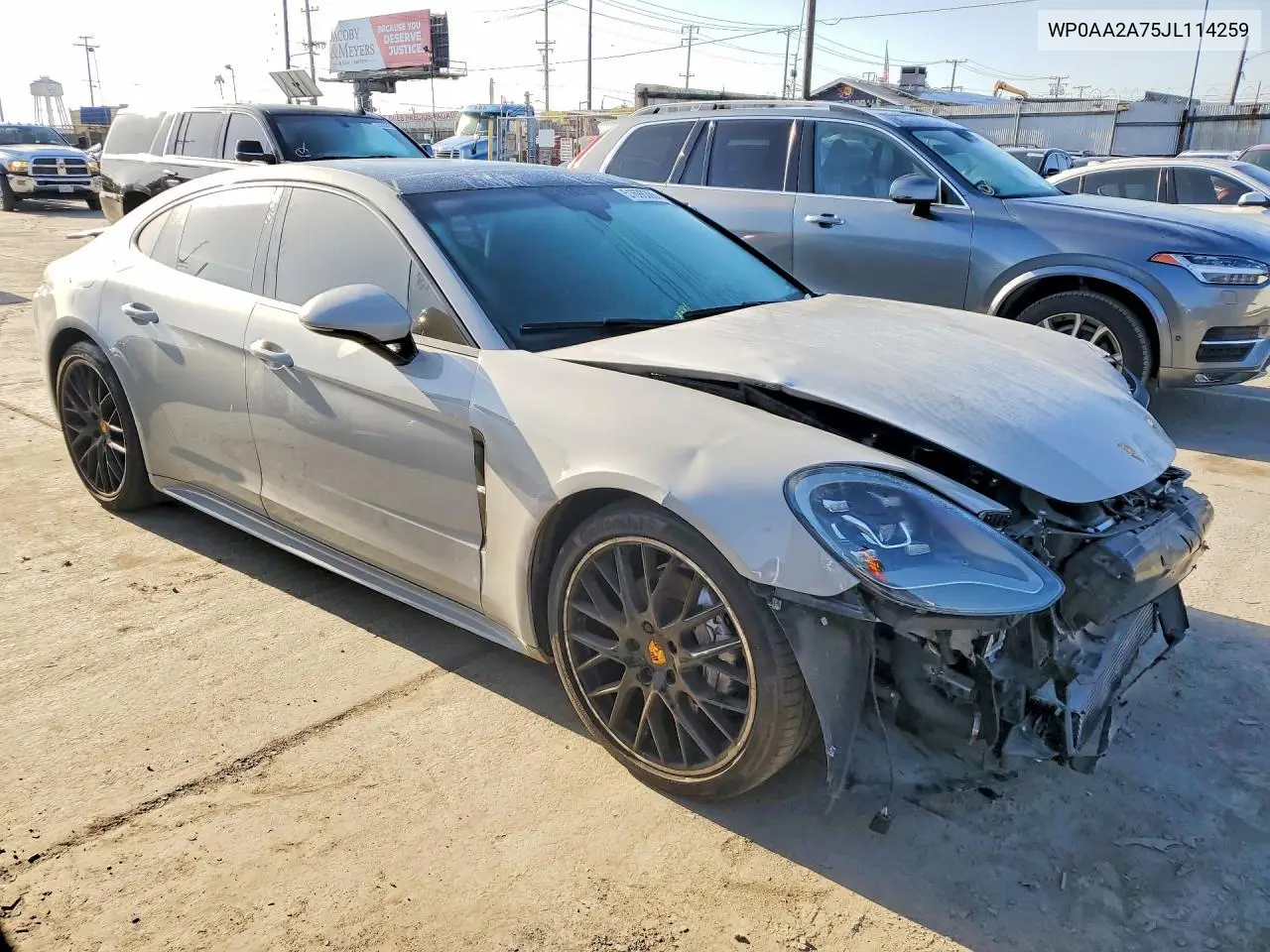 WP0AA2A75JL114259 2018 Porsche Panamera 4