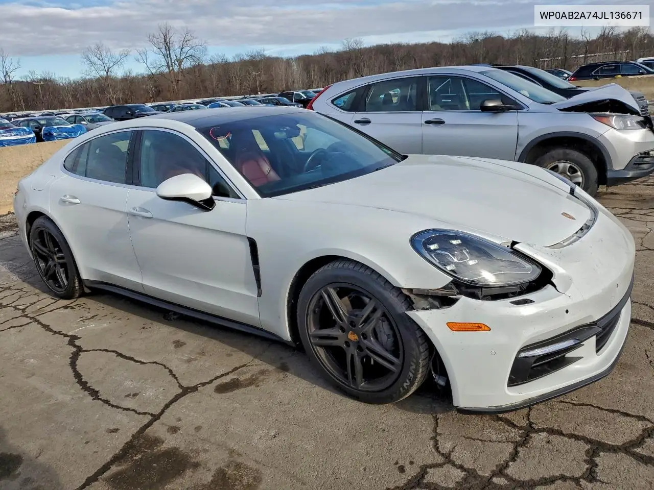 WP0AB2A74JL136671 2018 Porsche Panamera 4S