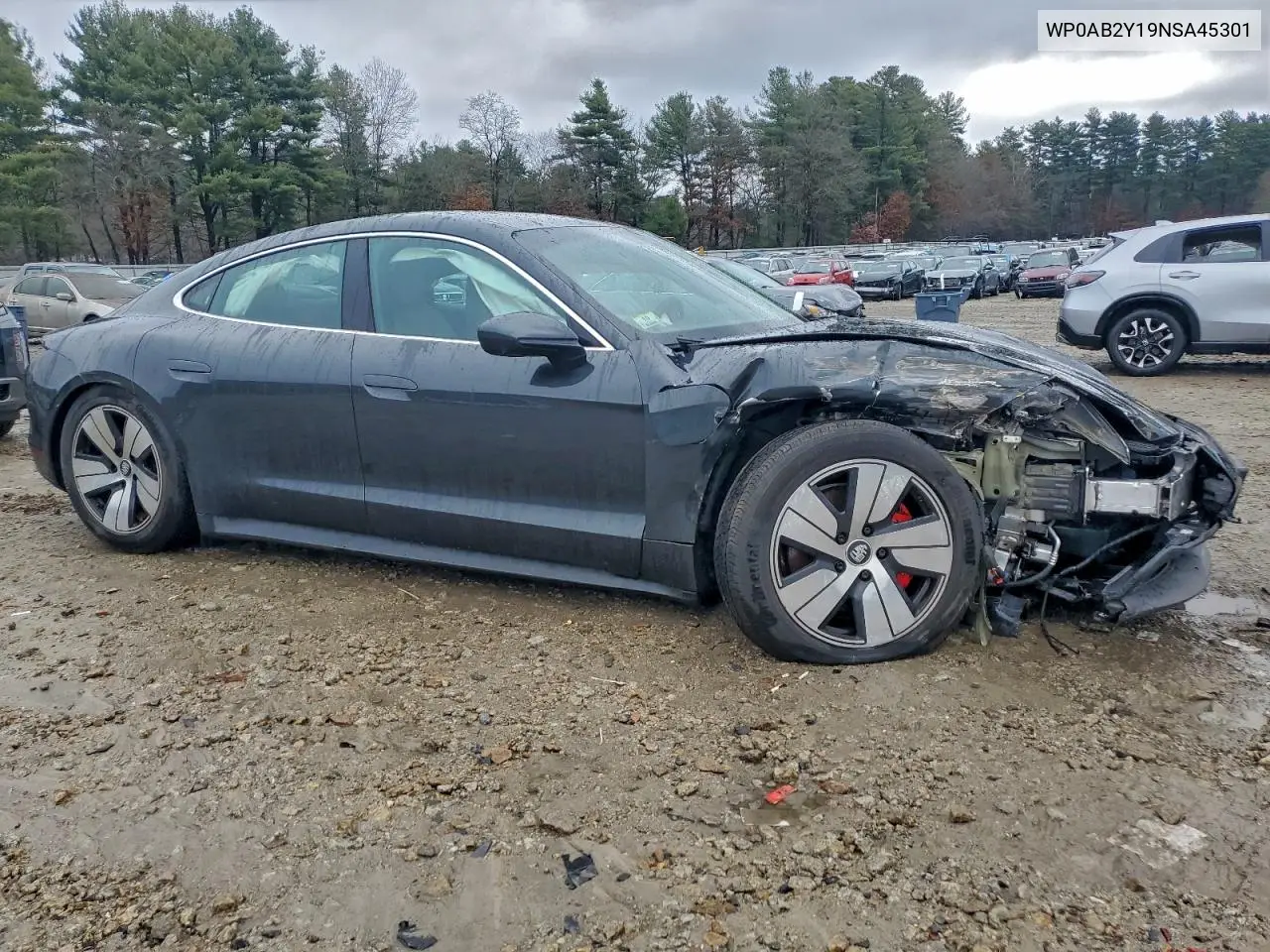 WP0AB2Y19NSA45301 2022 Porsche Taycan 4S