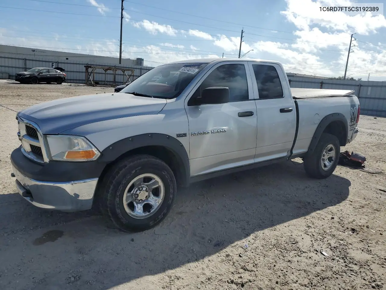 1C6RD7FT5CS192389 2012 Dodge Ram 1500 St