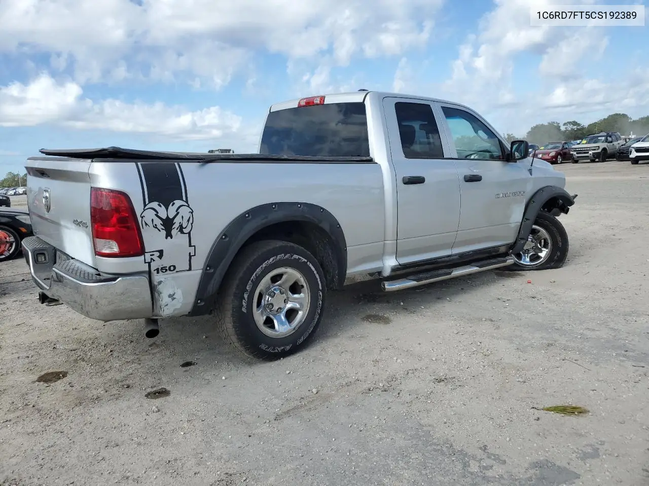 1C6RD7FT5CS192389 2012 Dodge Ram 1500 St