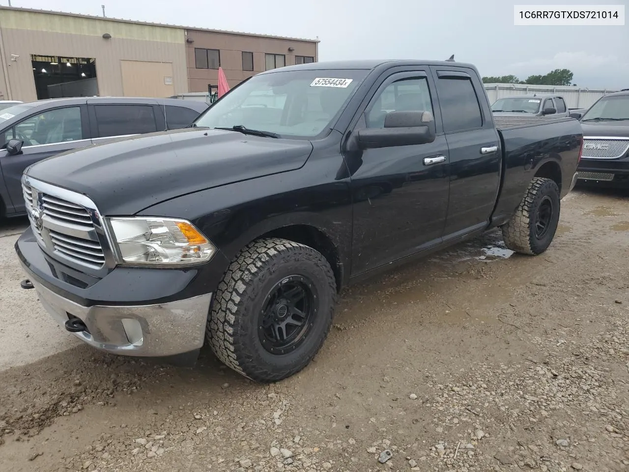 2013 Ram 1500 Slt VIN: 1C6RR7GTXDS721014 Lot: 57554434