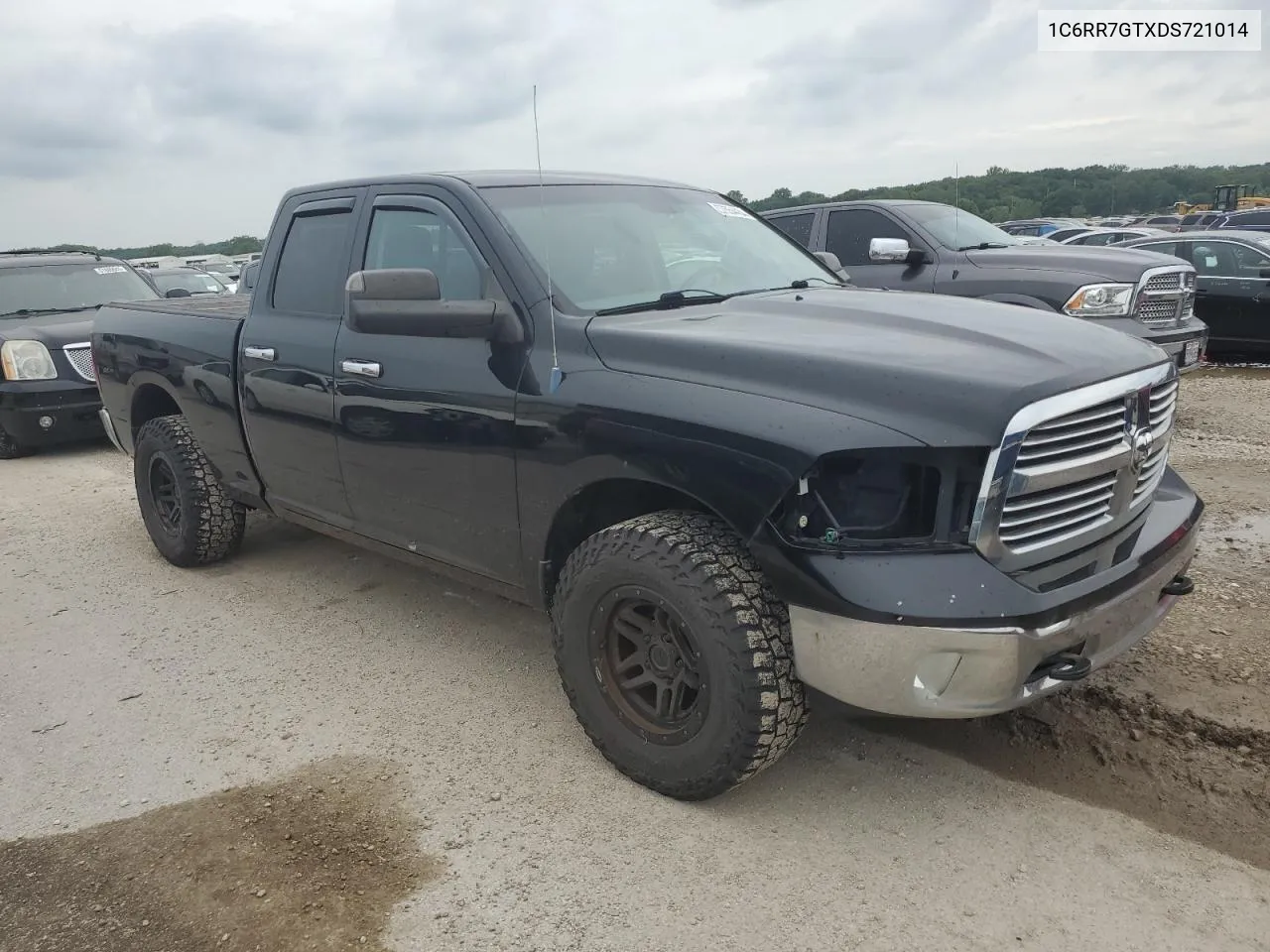 2013 Ram 1500 Slt VIN: 1C6RR7GTXDS721014 Lot: 57554434