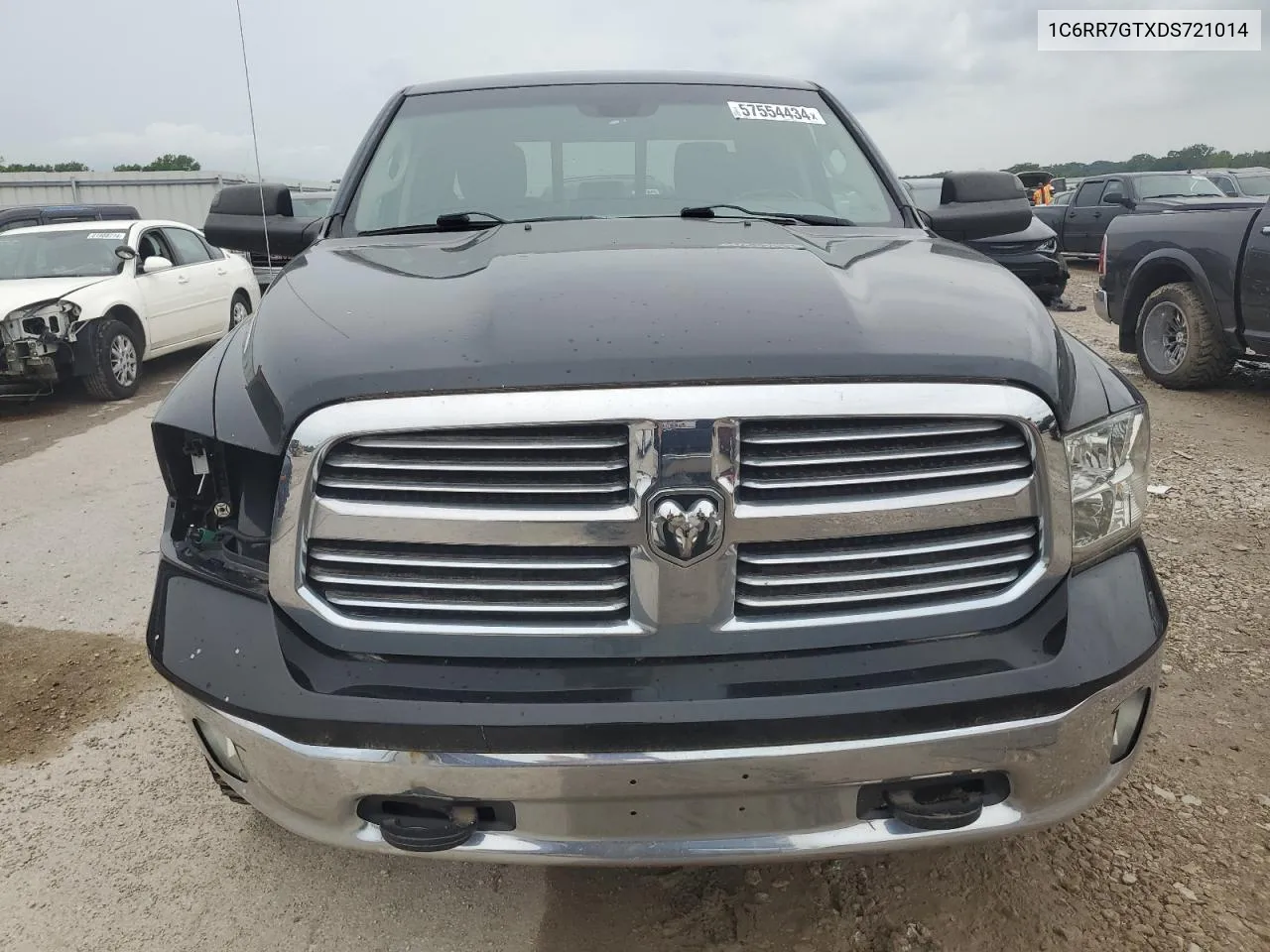 2013 Ram 1500 Slt VIN: 1C6RR7GTXDS721014 Lot: 57554434