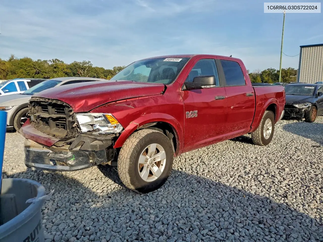 1C6RR6LG3DS722024 2013 Ram 1500 Slt