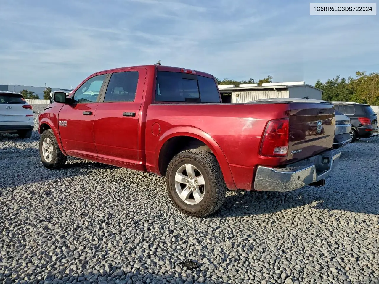 1C6RR6LG3DS722024 2013 Ram 1500 Slt