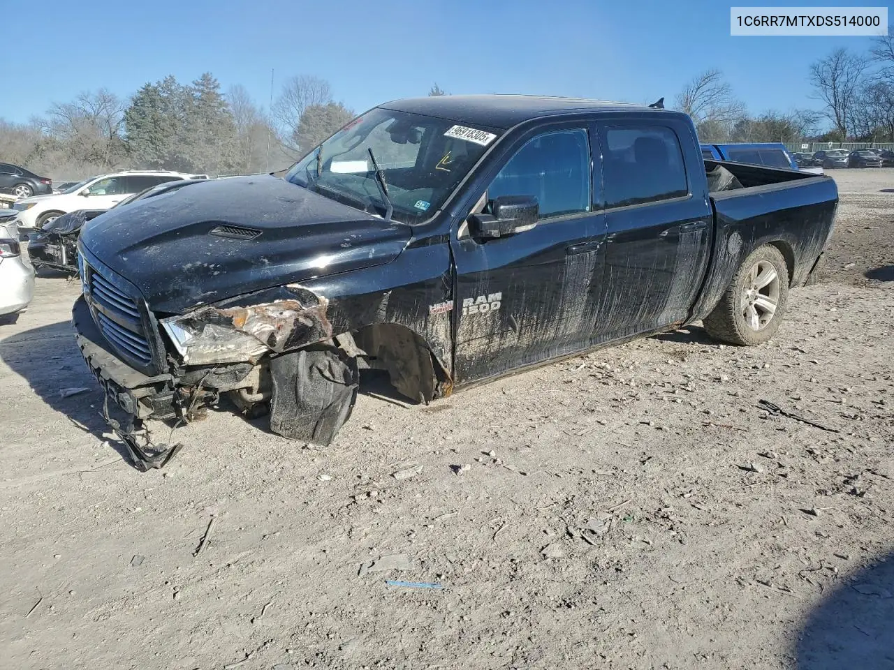 1C6RR7MTXDS514000 2013 Ram 1500 Sport