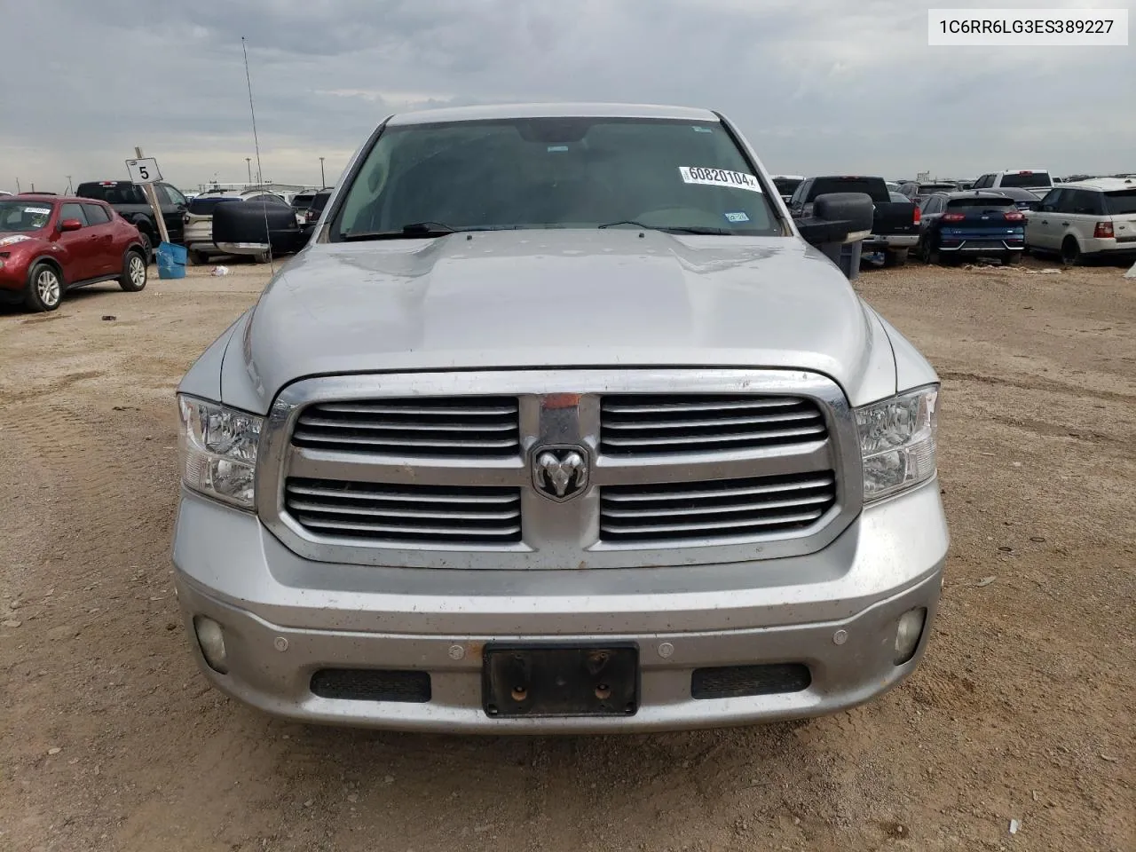 2014 Ram 1500 Slt VIN: 1C6RR6LG3ES389227 Lot: 60820104