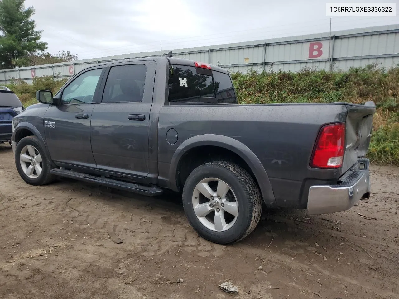 2014 Ram 1500 Slt VIN: 1C6RR7LGXES336322 Lot: 70373224