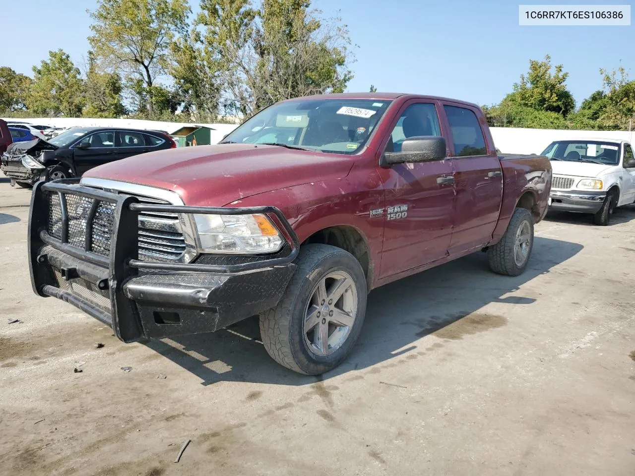 2014 Ram 1500 St VIN: 1C6RR7KT6ES106386 Lot: 70529574