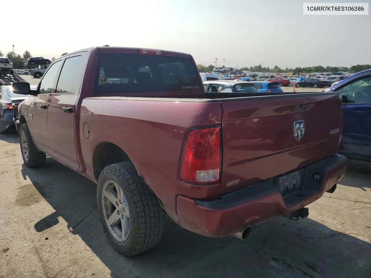 2014 Ram 1500 St VIN: 1C6RR7KT6ES106386 Lot: 70529574