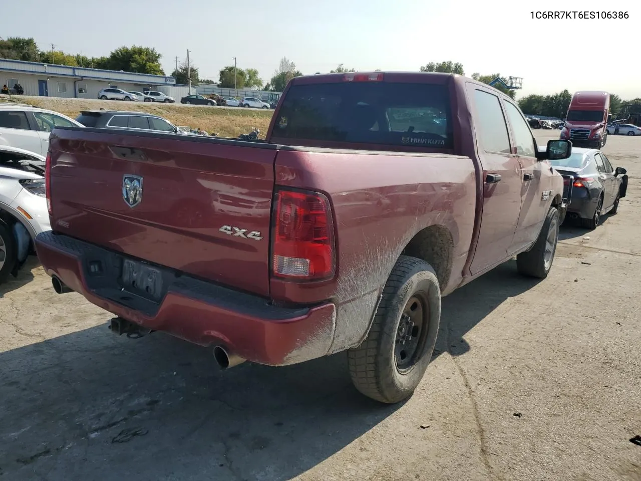 2014 Ram 1500 St VIN: 1C6RR7KT6ES106386 Lot: 70529574