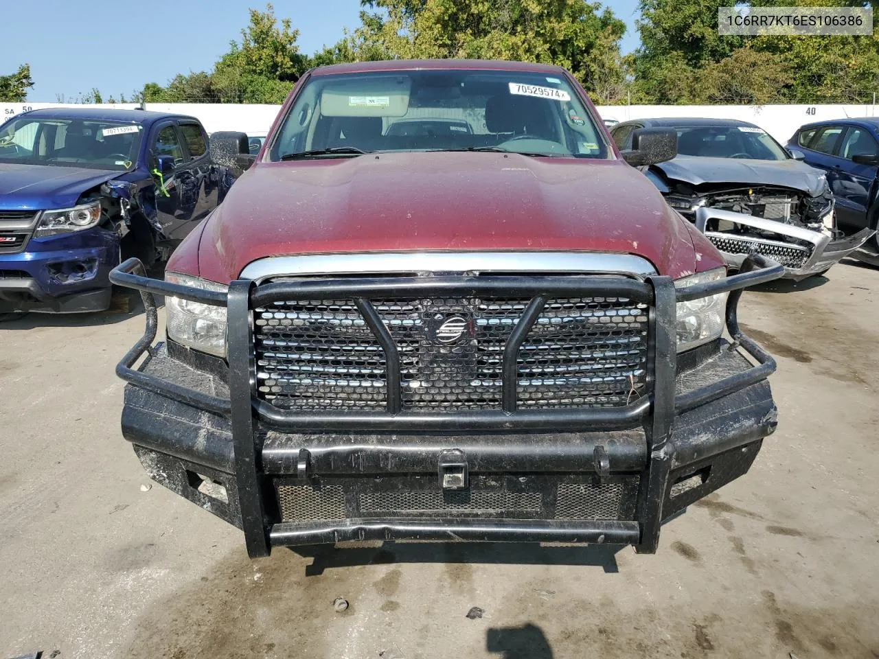 2014 Ram 1500 St VIN: 1C6RR7KT6ES106386 Lot: 70529574