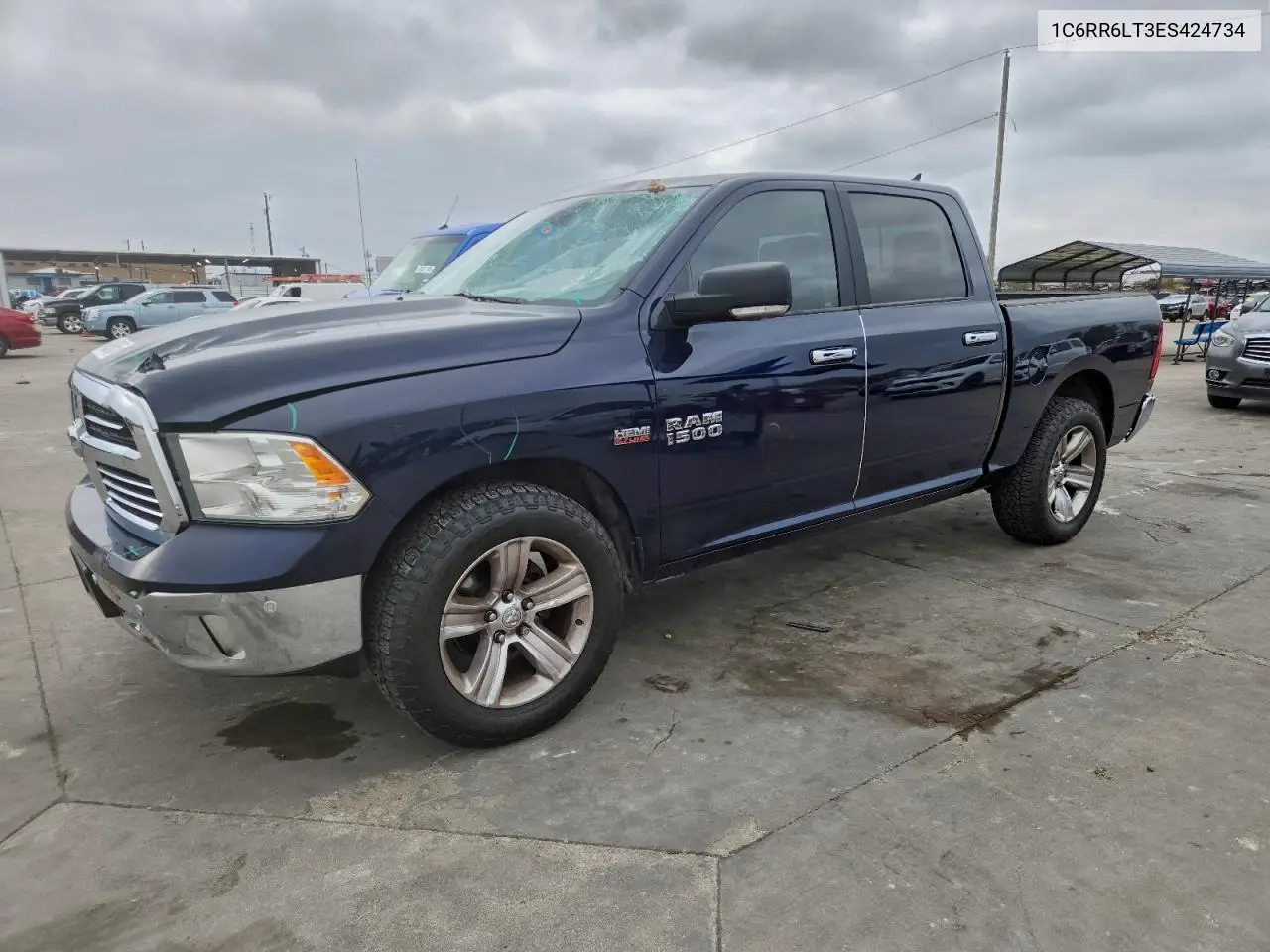 1C6RR6LT3ES424734 2014 Ram 1500 Slt
