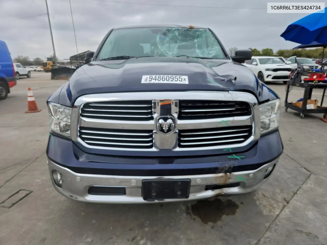 1C6RR6LT3ES424734 2014 Ram 1500 Slt