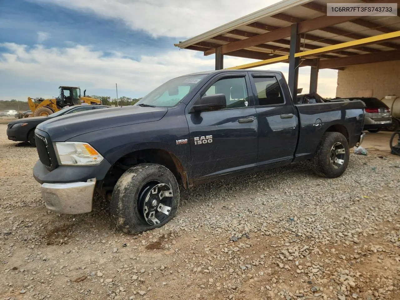 1C6RR7FT3FS743733 2015 Ram 1500 St