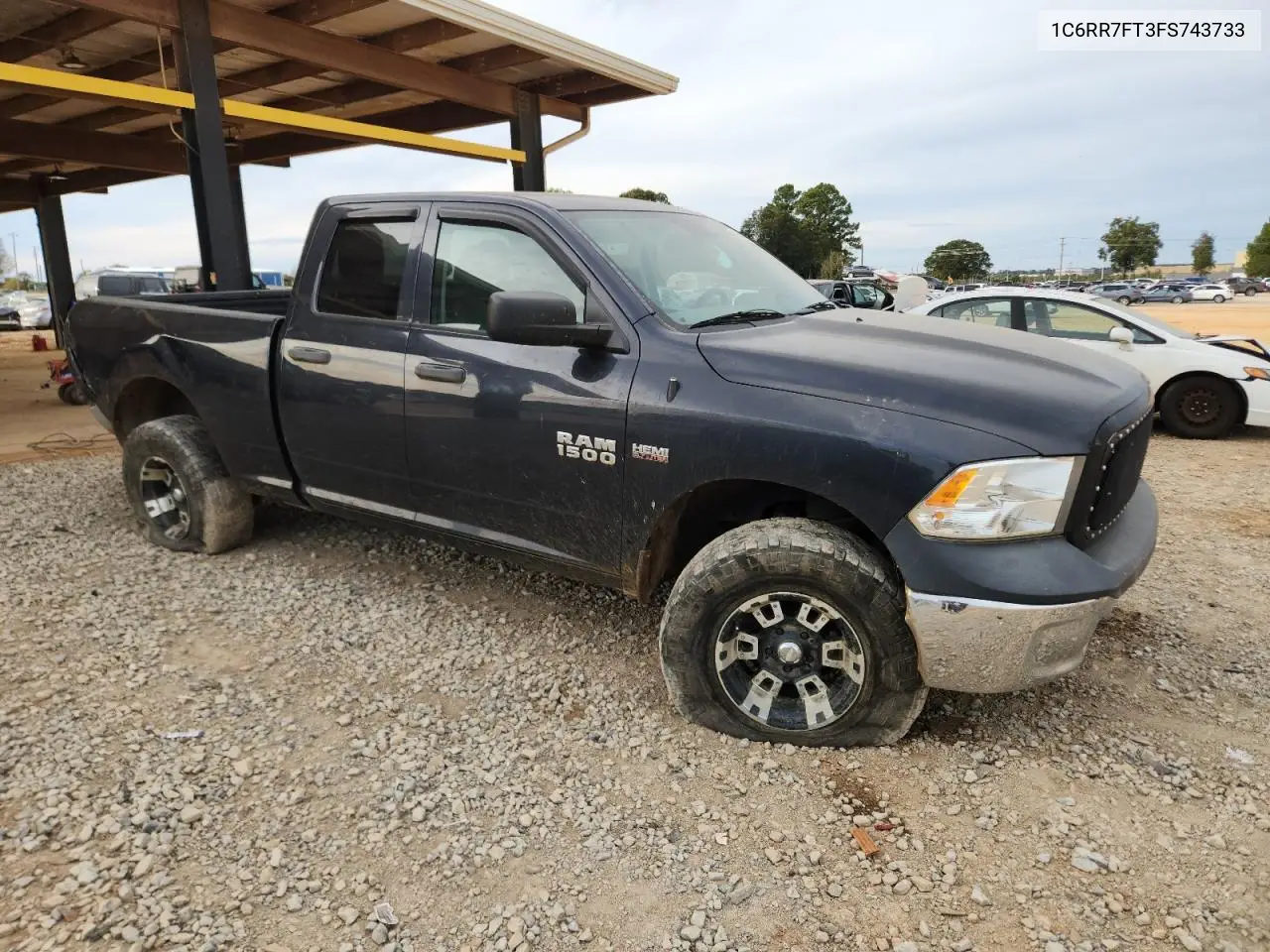 1C6RR7FT3FS743733 2015 Ram 1500 St